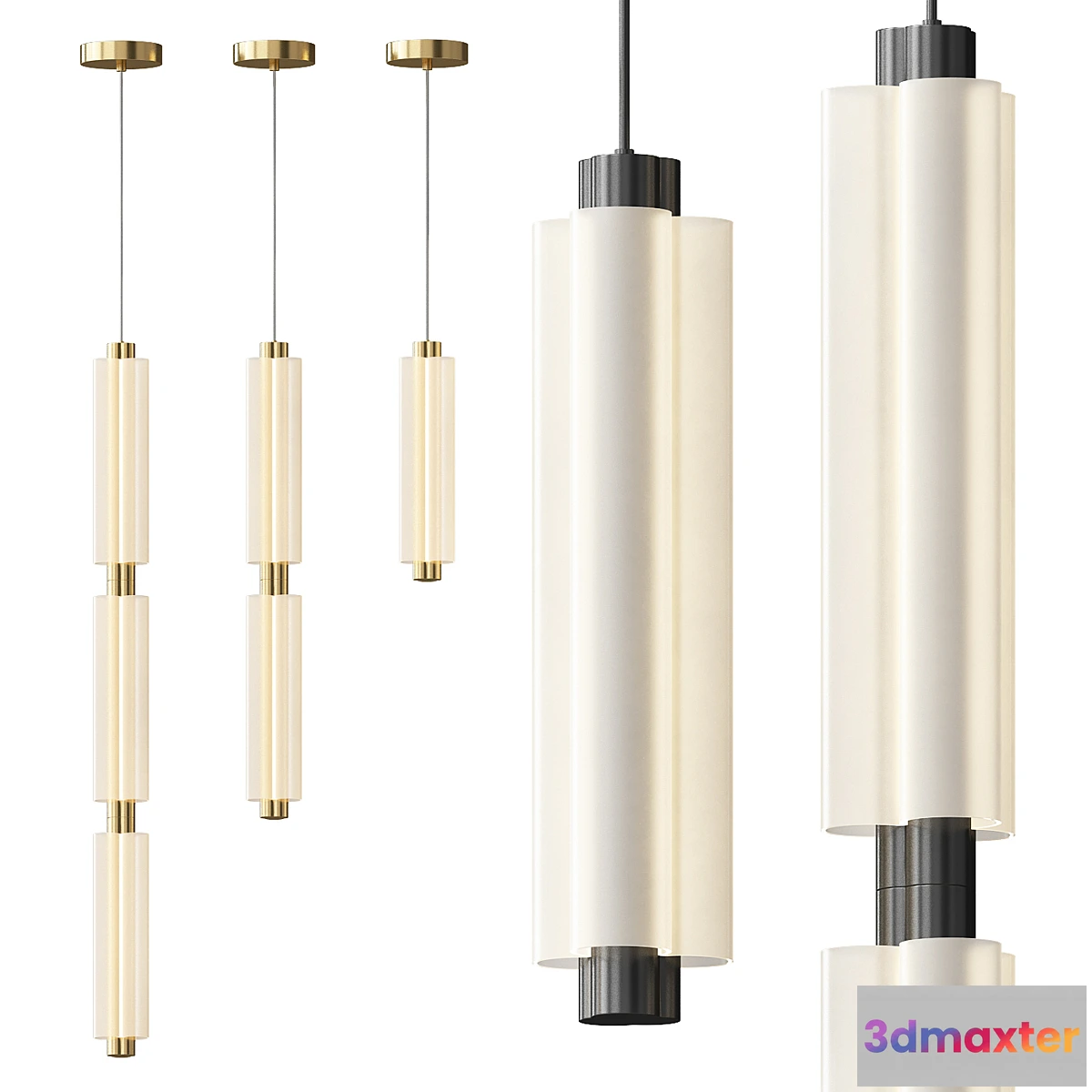 1307439 - Rakumba Metropol Pendant Light - No.2 3D Max