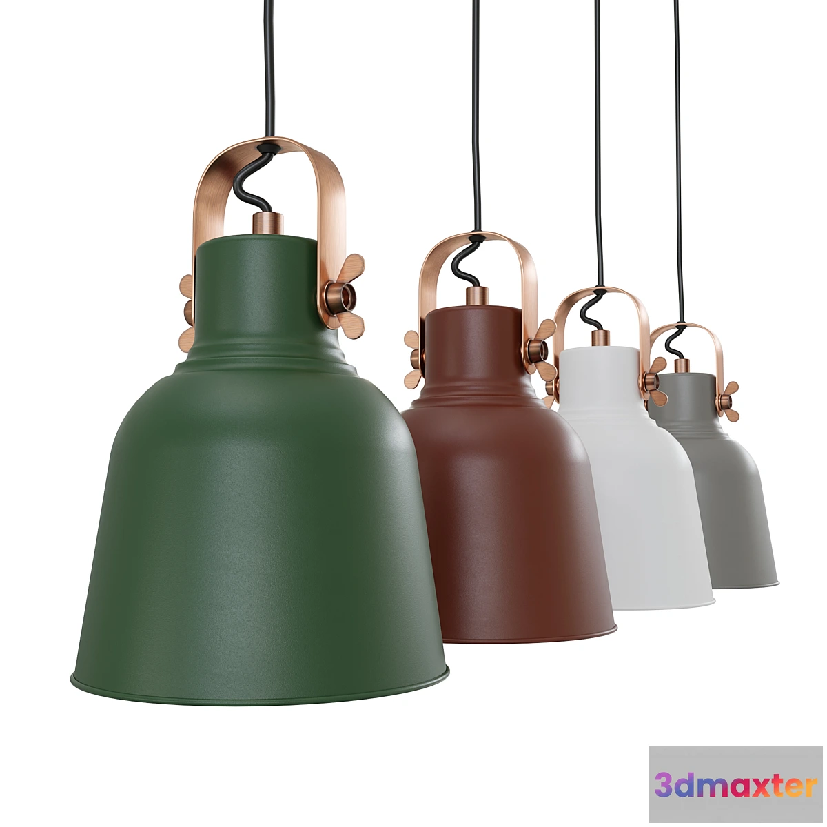 1307611 - Suspension lamp Eurosvet Projector 50083_1 3D Max