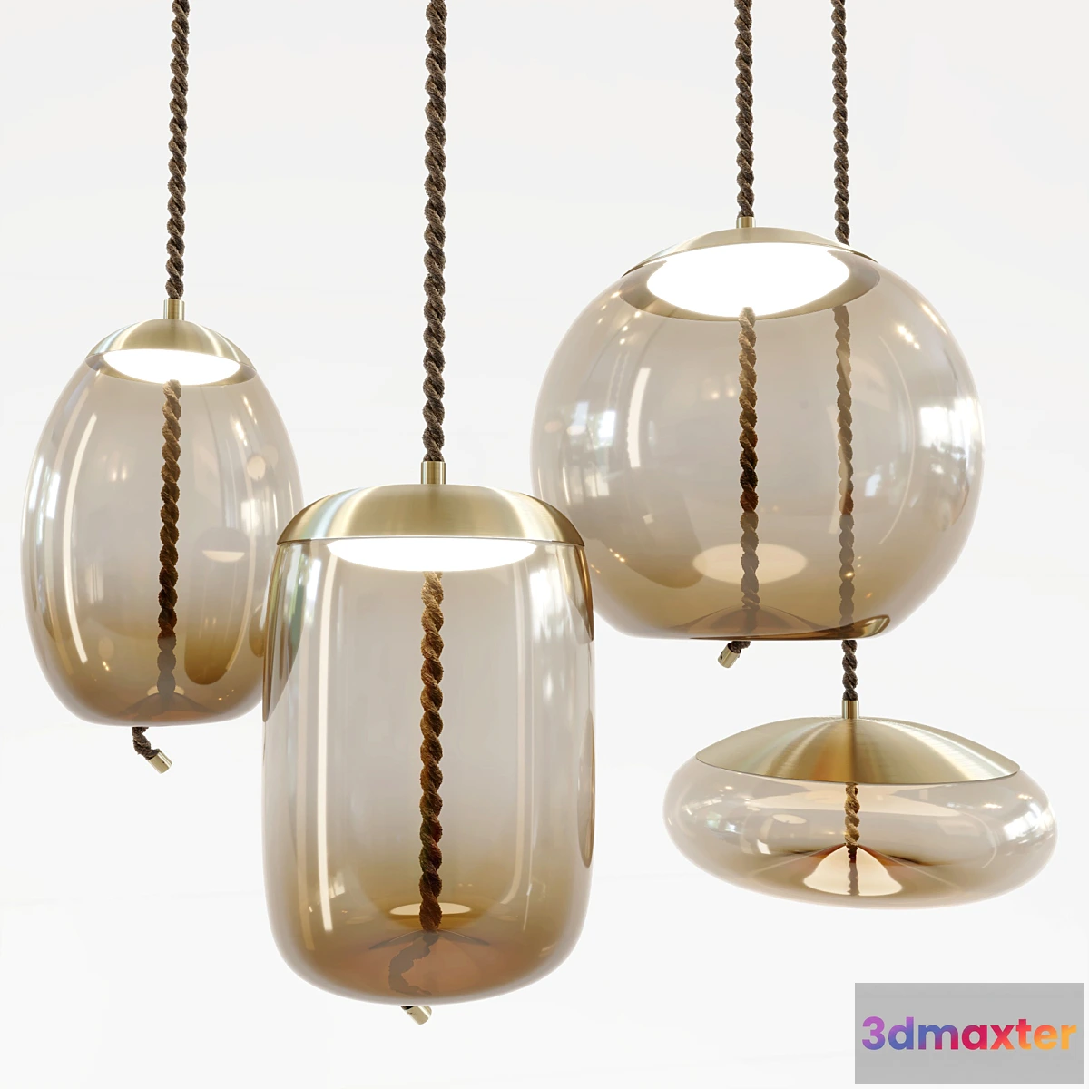 1307971 - Brokis - Knot Disco Pendant Lamp 3D Max