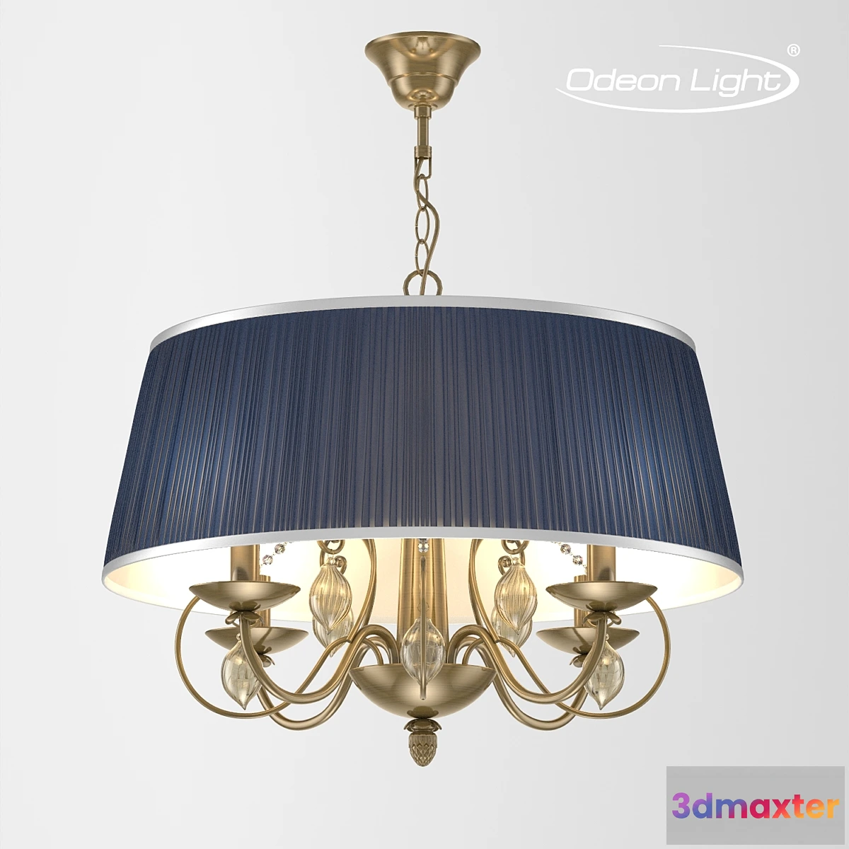 1308575 - Chandelier ODEON LIGHT 3921_4 NIAGARA 3D Max