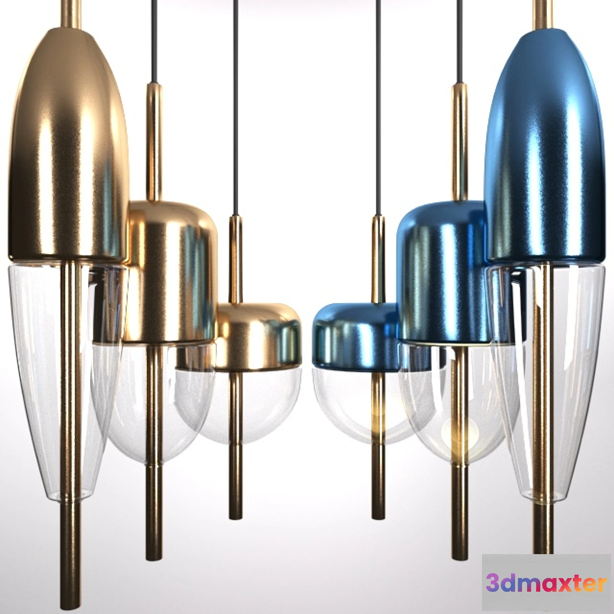 1309352 - Odeon Light Larus Dune Pamfa 3D Max