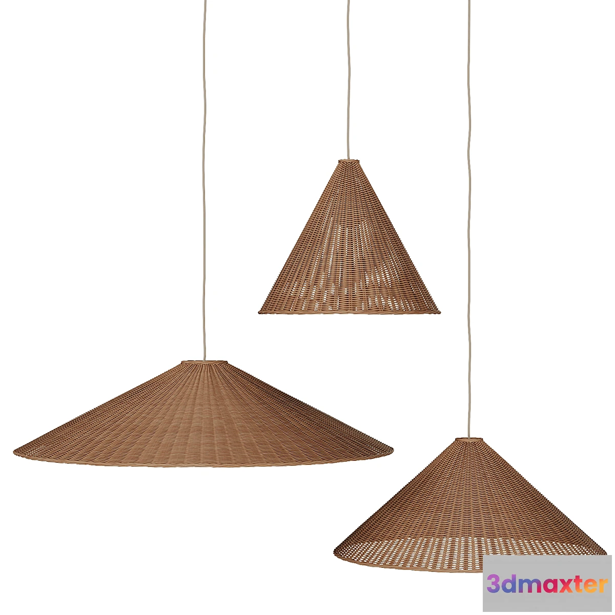 1309907 - Dou lampshade by Fermliving 3D Max