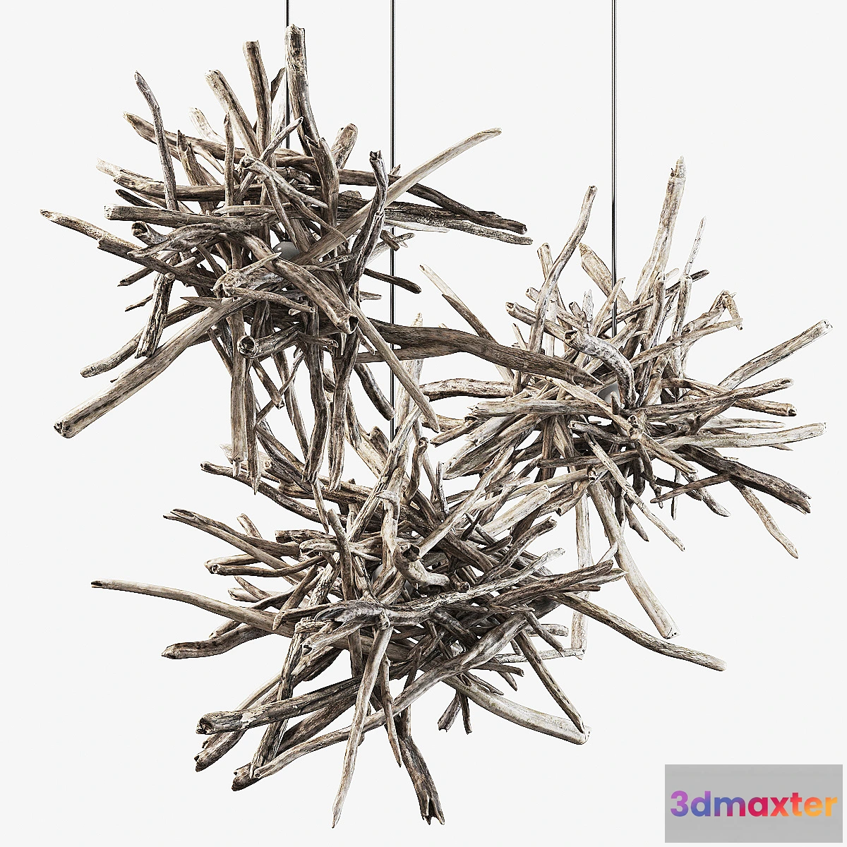 1310103 - Branch decor lamp n1 _ Lamps from branches 3D Max
