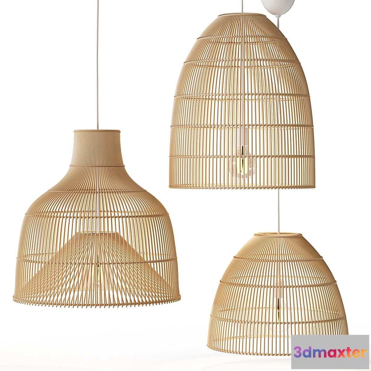 1310436 - Lamps captilo dankia set 3D Max