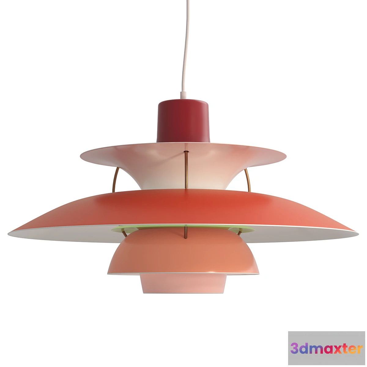1310450 - Pendant lamp PH 5 - Louis Poulsen 3D Max