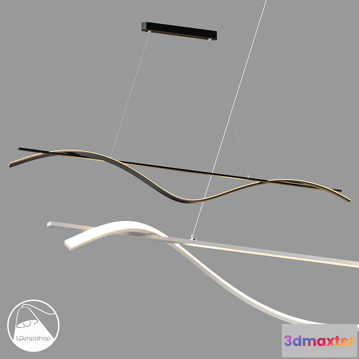 1311086 - LampsShop.ru L1829 Pendant Vek Light 3D Max