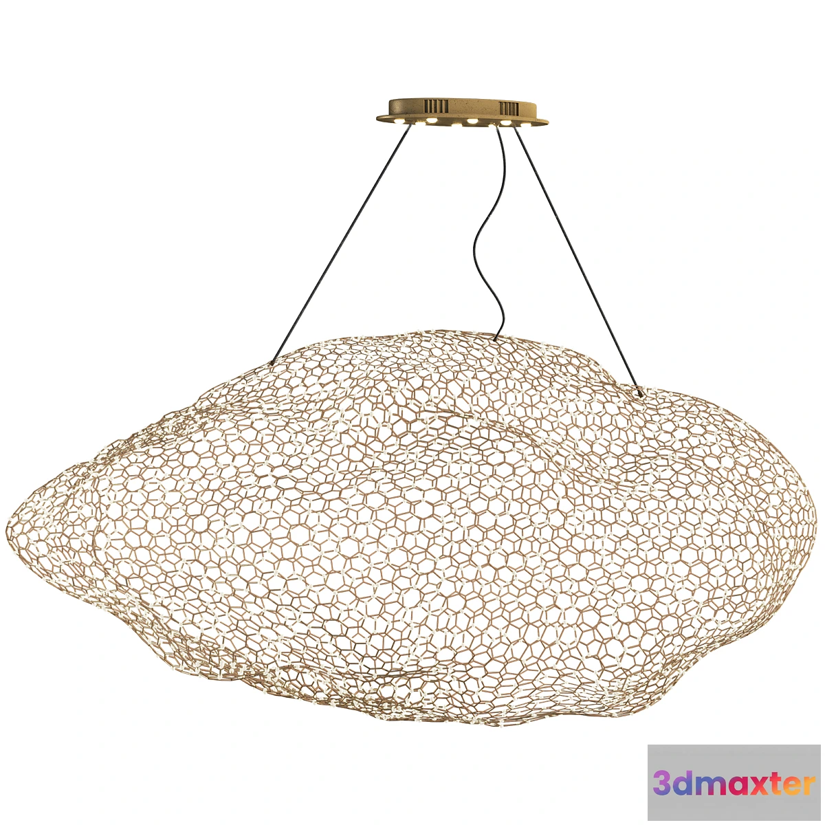 1311357 - LED Cloud Chandelier Collection - No.2 3D Max