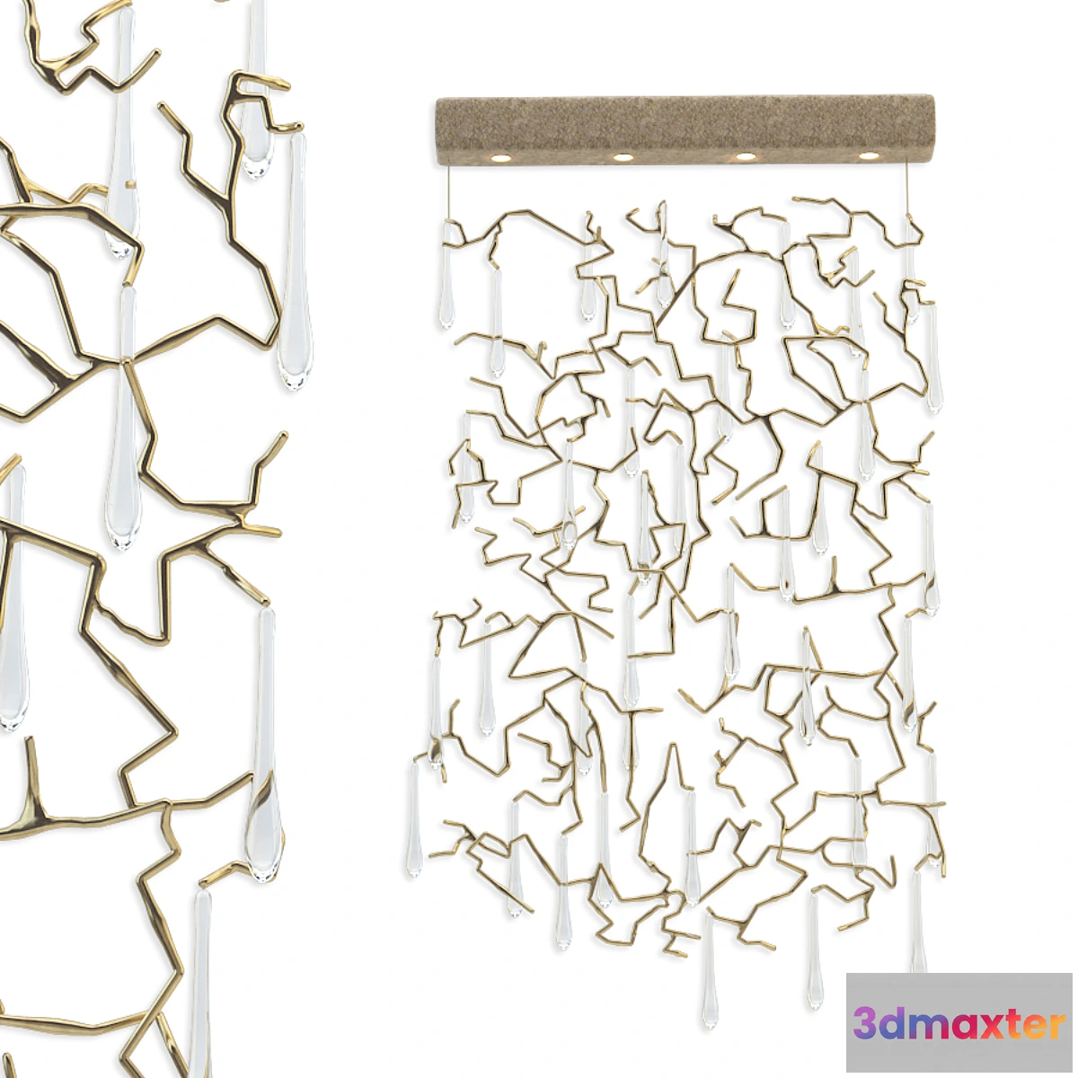 1311501 - Aqua Wall Panel 3D Max