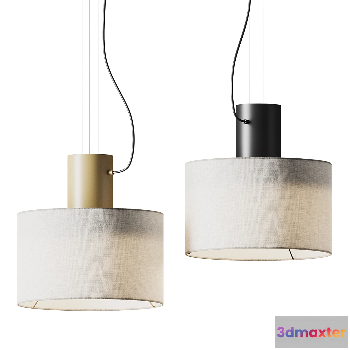 1311719 - Estiluz Cyls Pendant Lamp - No.2 3D Max