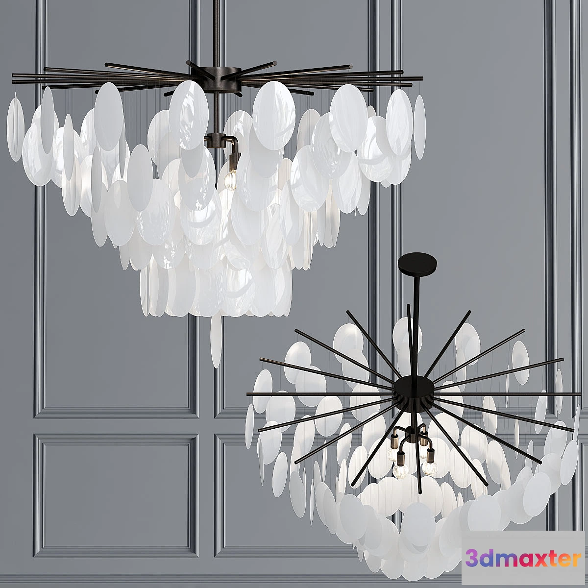 1312068 - Arteriors_Tiffany_Chandelier 3D Max