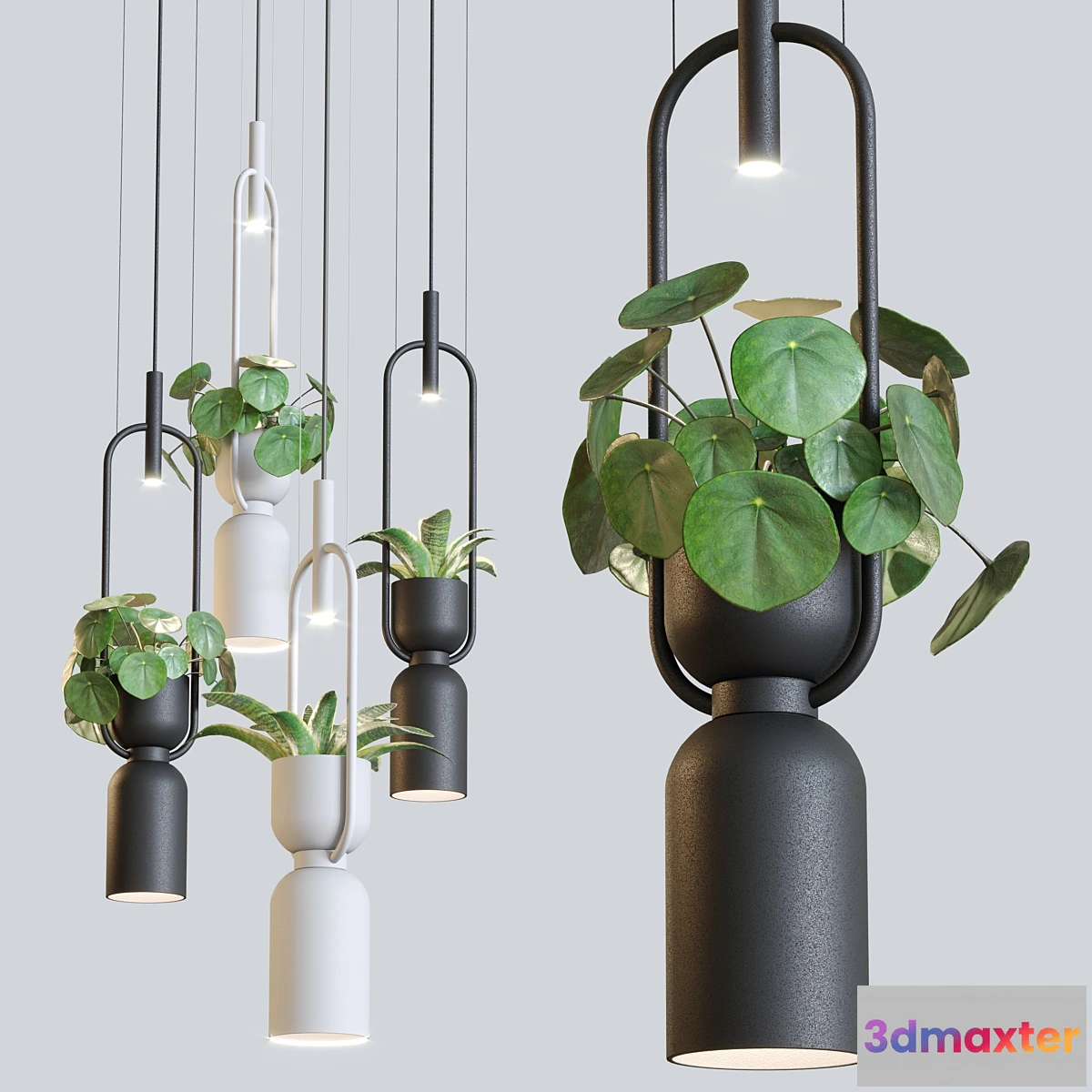 1312785 - Pendant lamp luxcambra OXYGEN 3D Max