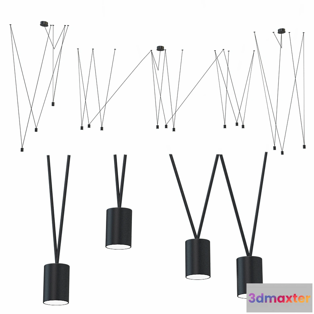 1313161 - Match lamp vibia 3D Max