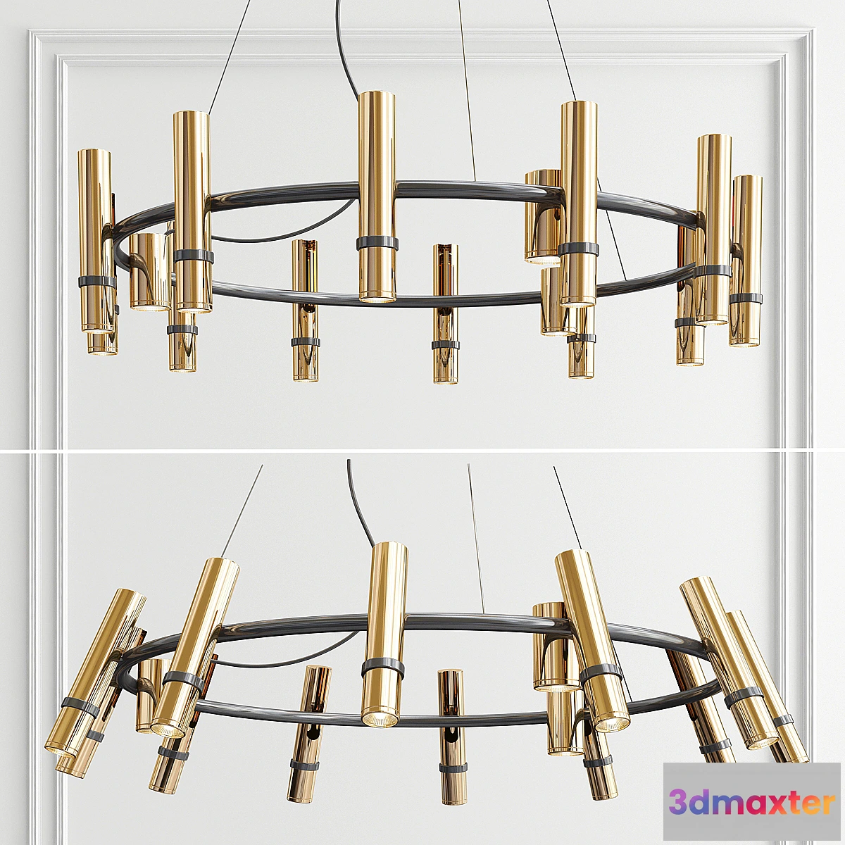 1313346 - React r chandelier 3D Max