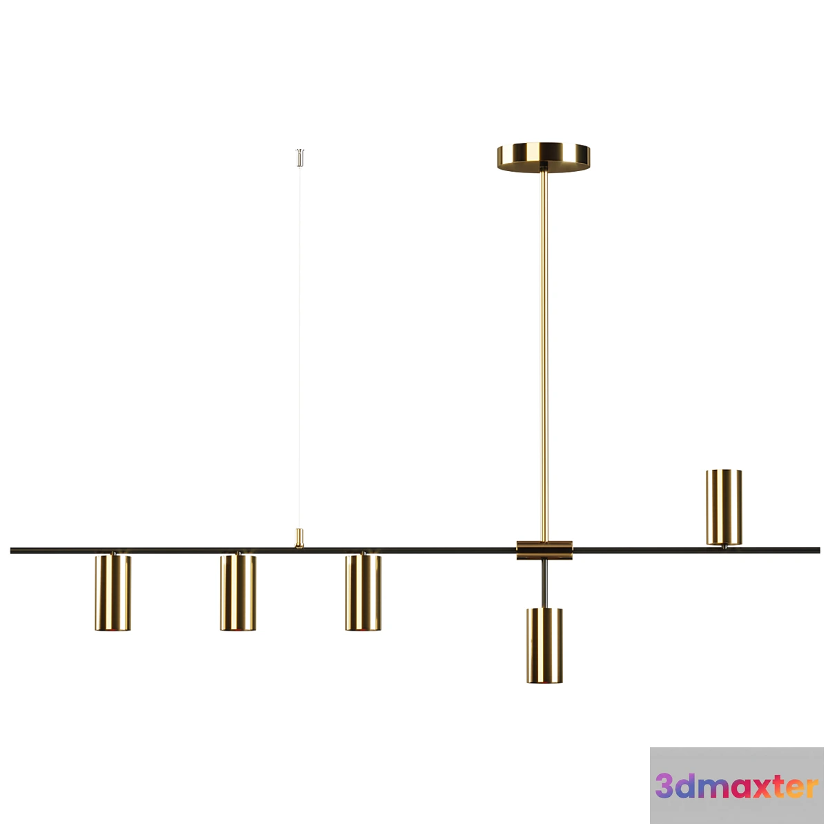 1313761 - Afferre pendant light 3D Max