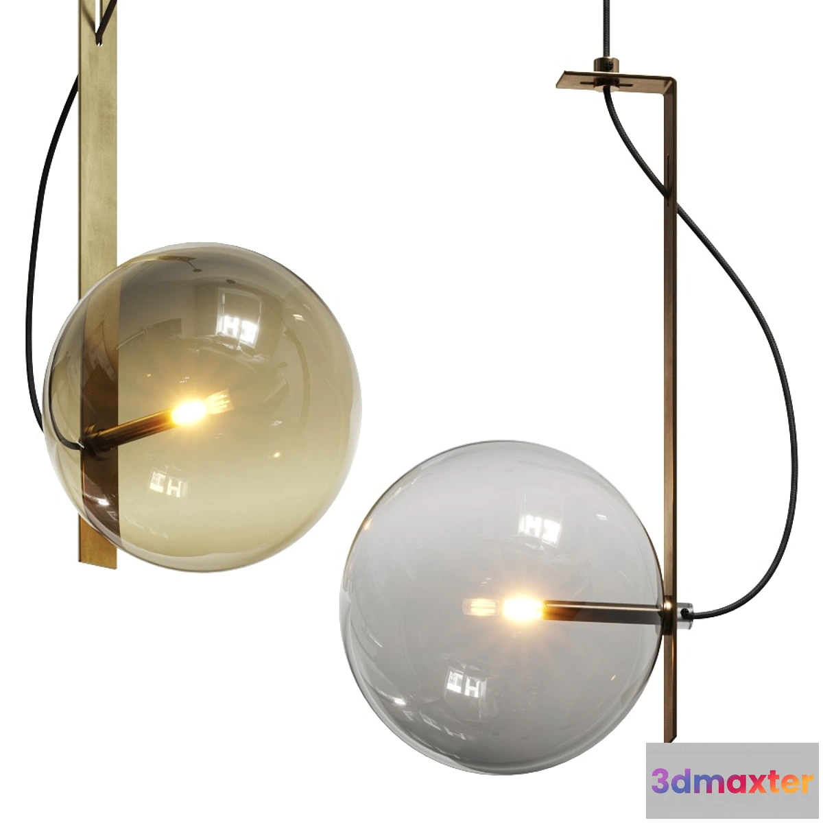 1314112 - Bonaldo Bon Ton Pendant Lamp 3D Max