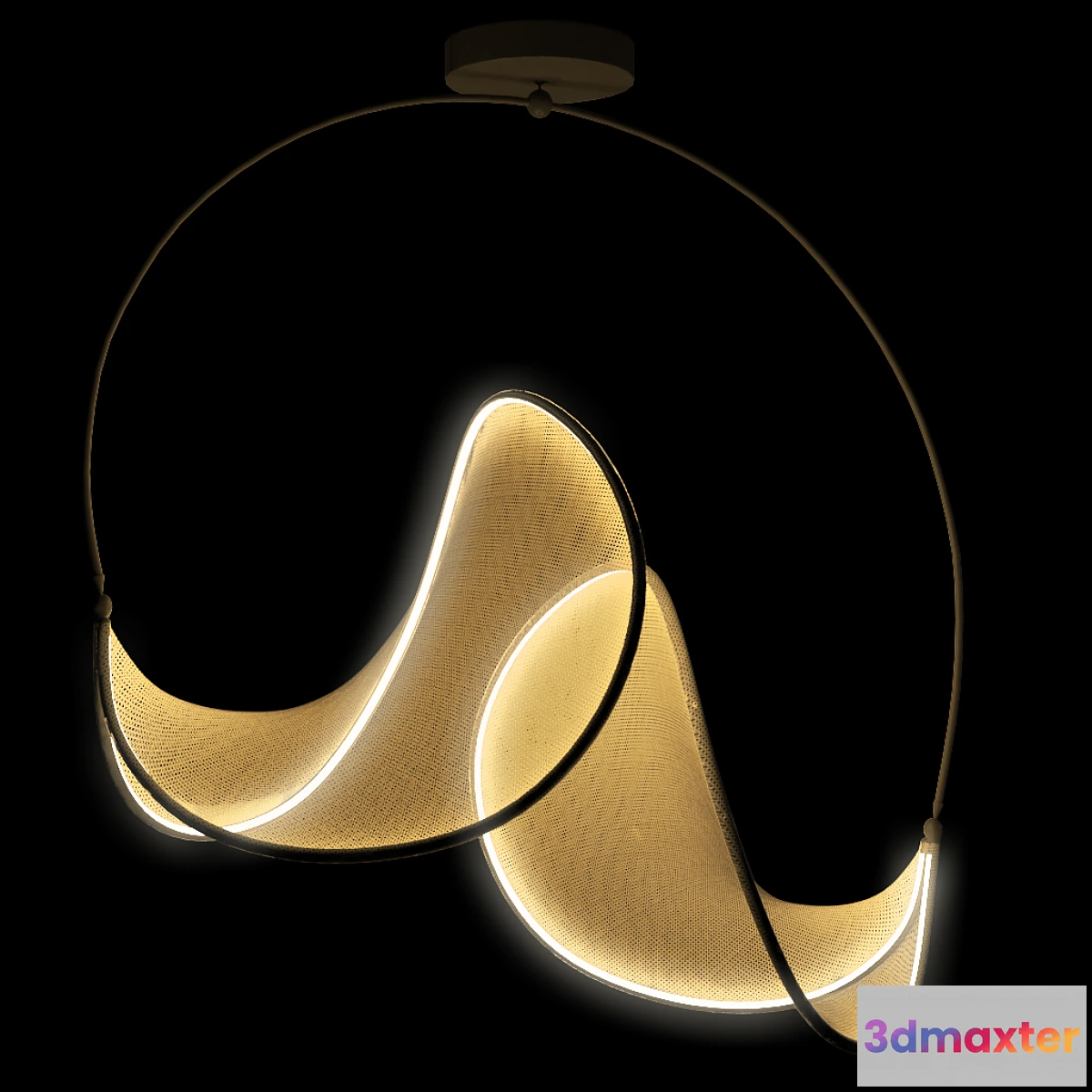 1314762 - llll.02 double suspended lamp 3D Max