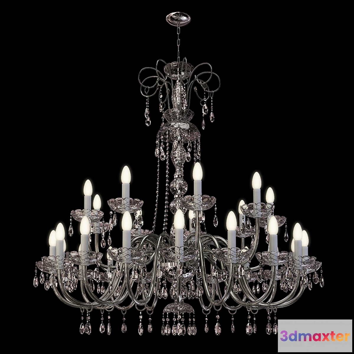 1315531 - chandelier Italamp (art.117_30) 3D Max
