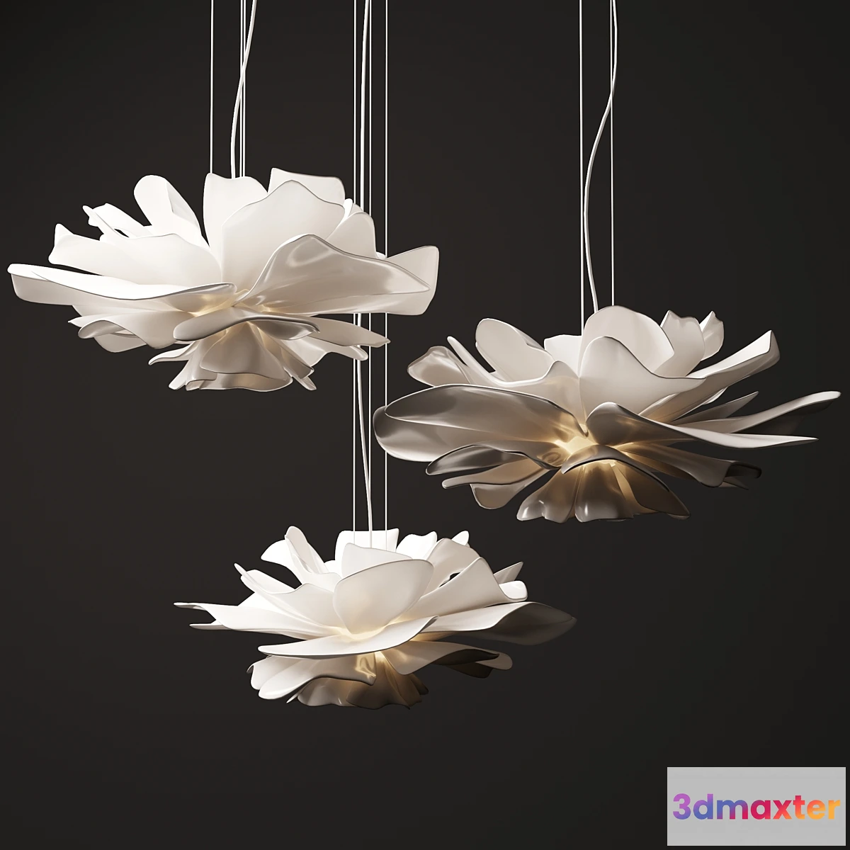 1316104 - Chandelier Juniper Love me not 3D Max