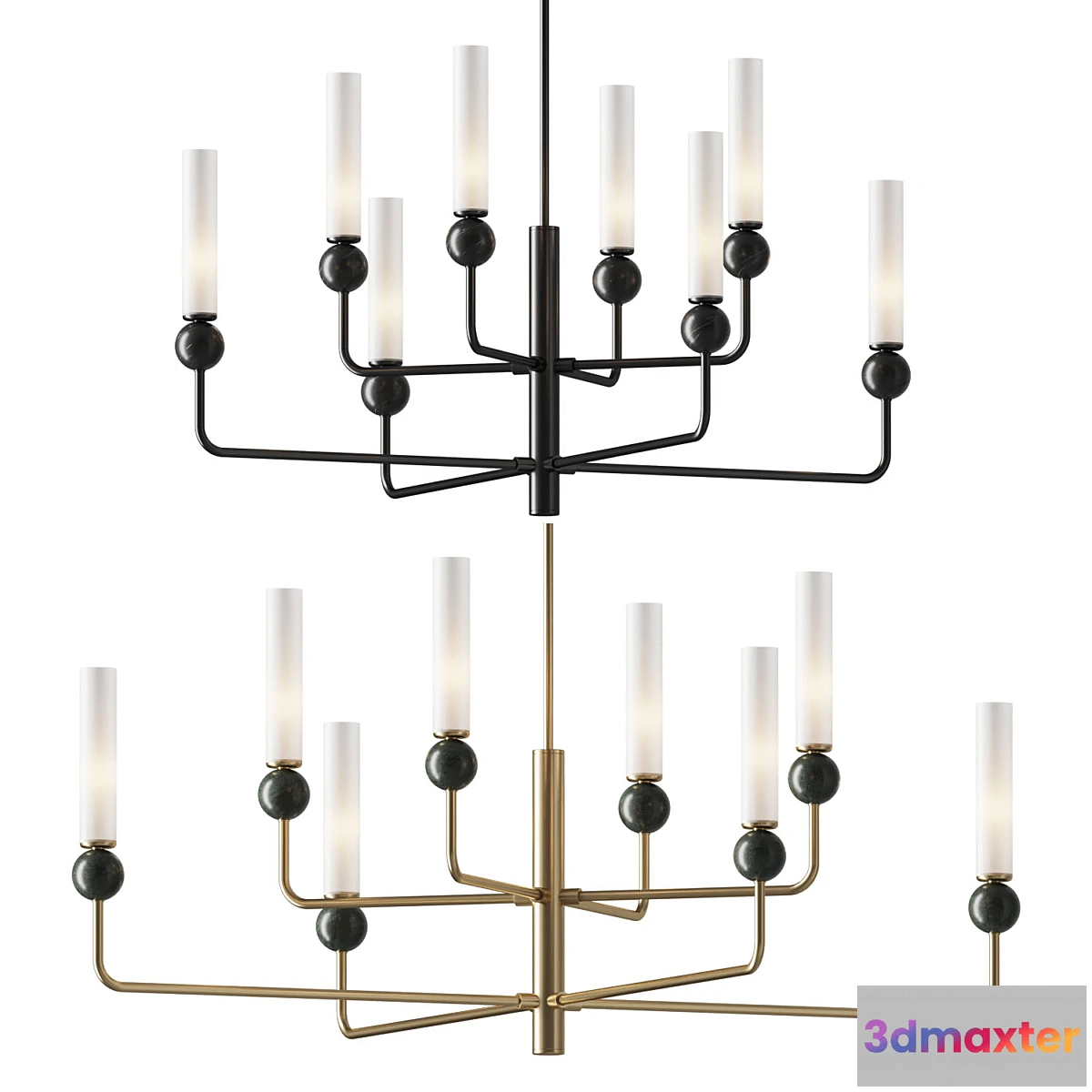 1317322 - Lampatron Sensei Chandelier 3D Max