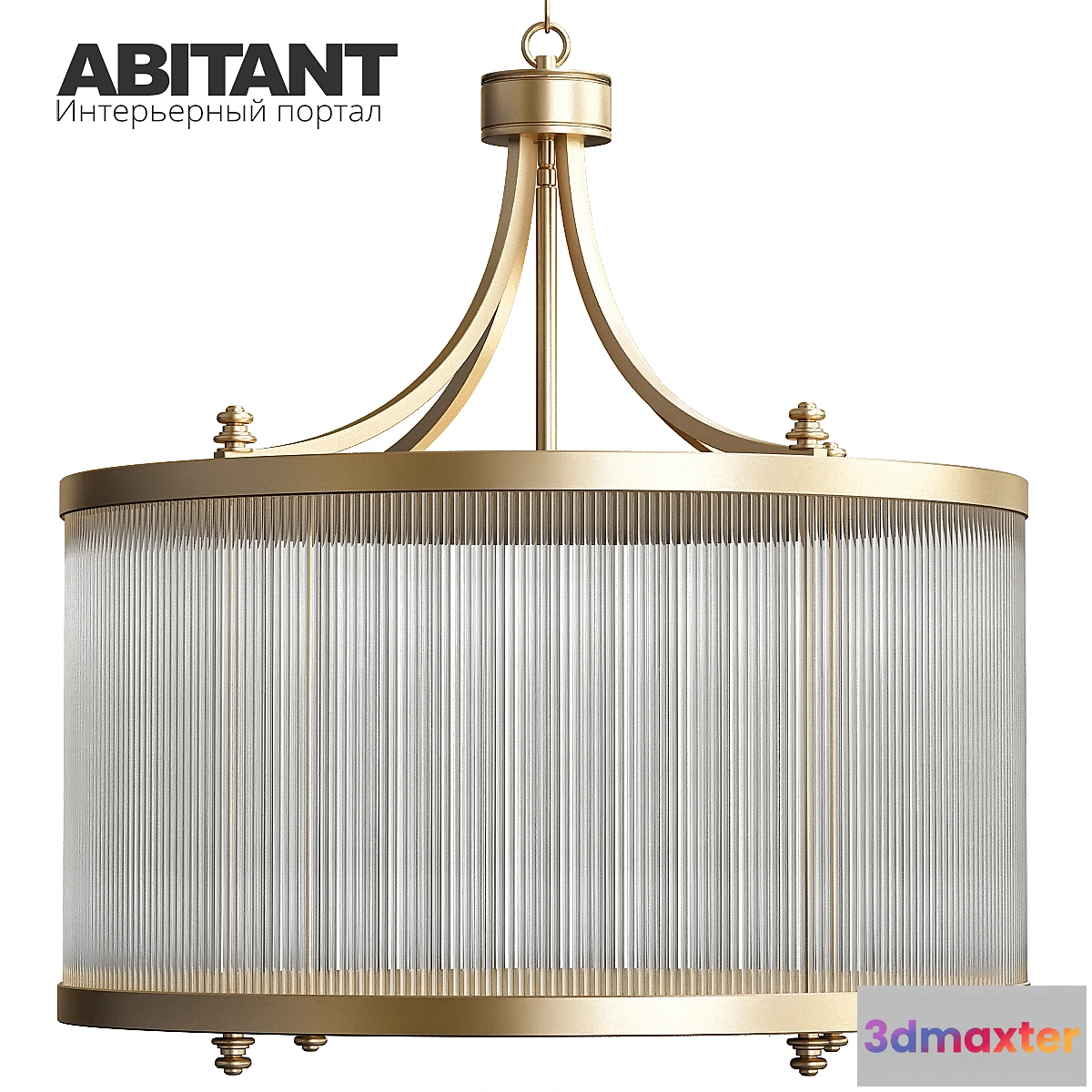 1317530 - Glass Tube Chendelier - No.2 3D Max