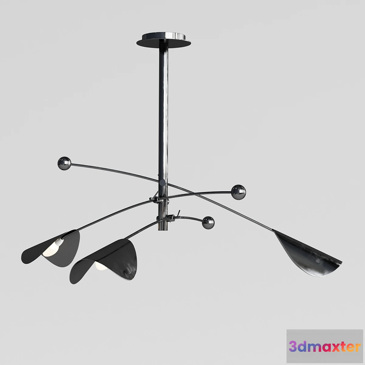 1317918 - Chandelier Suspension Funambule 3D Max