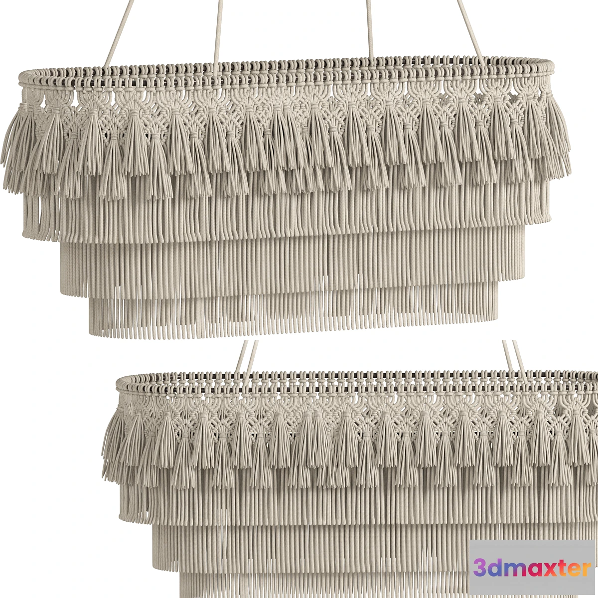 1318061 - macrame chandelier18 - No.2 3D Max