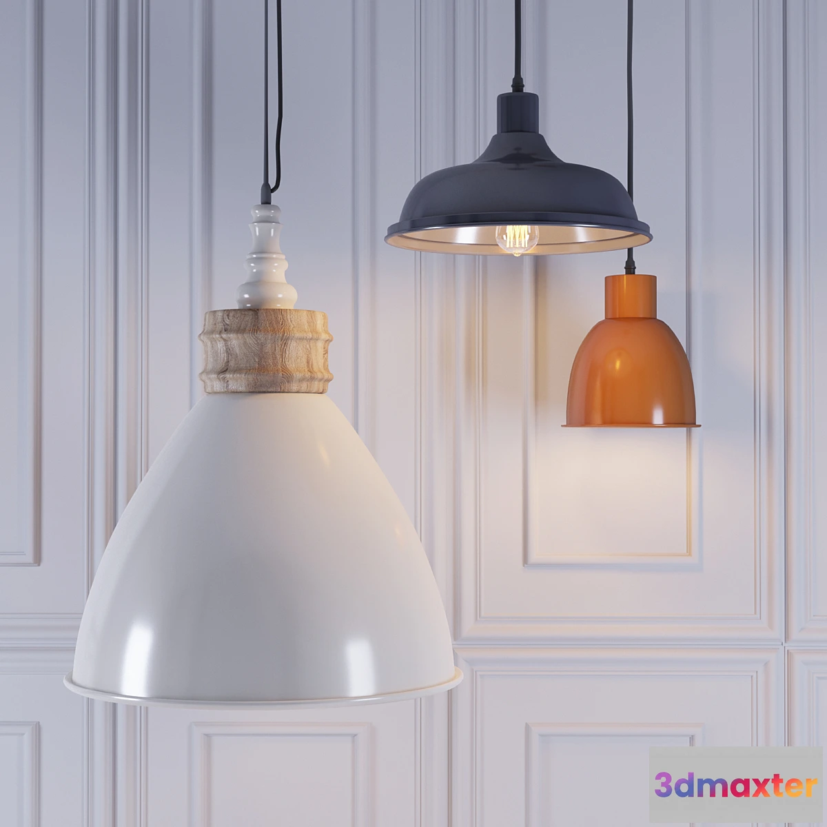 1318137 - Creative Home Lamps retro - No.2 3D Max