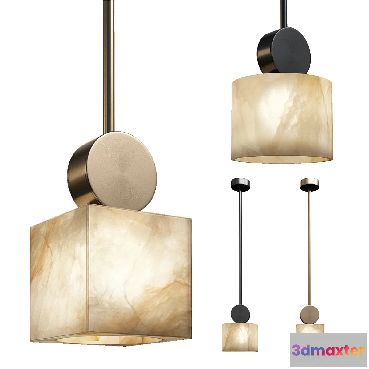 1318332 - Pendant Etruscan Round by Eichholtz 3D Max