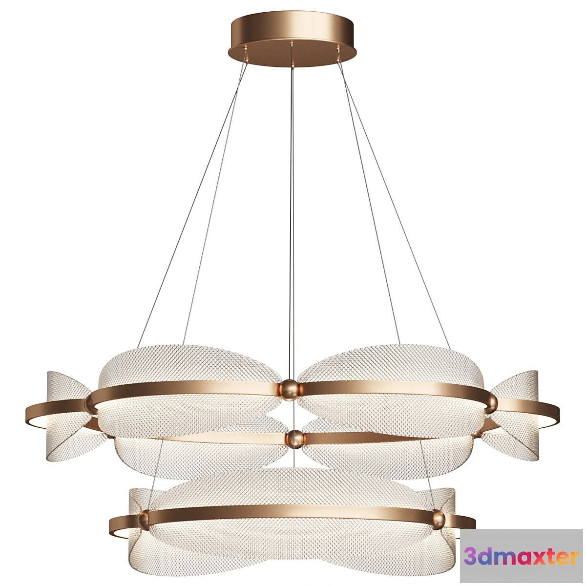 1318532 - Chandelier CASPIAN Lampatron 3D Max