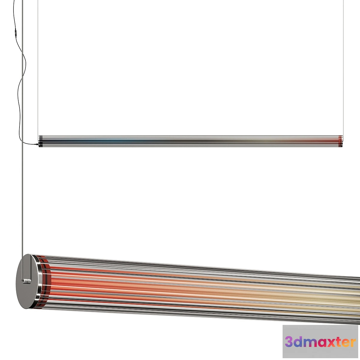 1319043 - Andcosta Vitreo Horizontal Pendant Lamp 3D Max