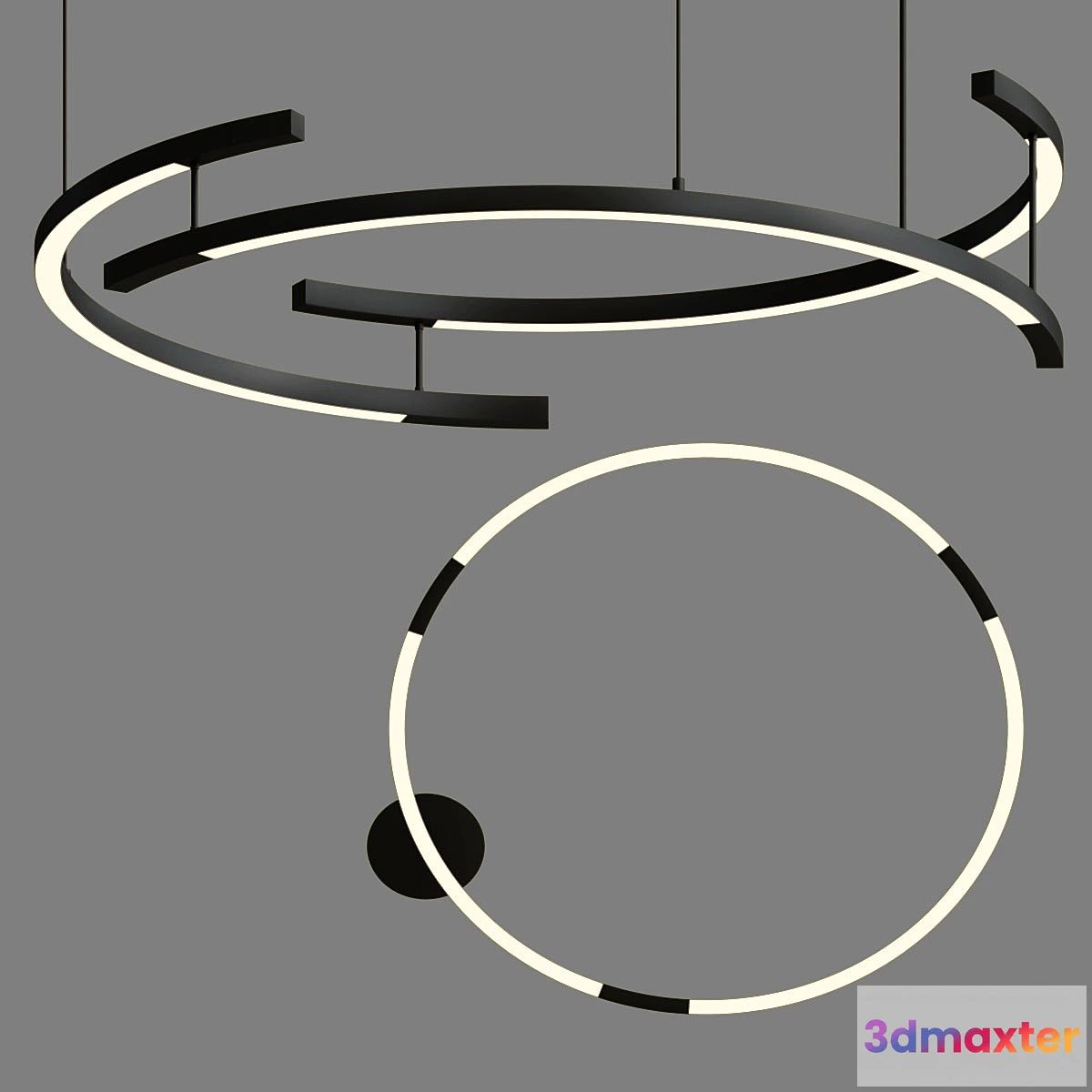 1319992 - Maytoni Line MOD054PL-L52B3K 3D Max