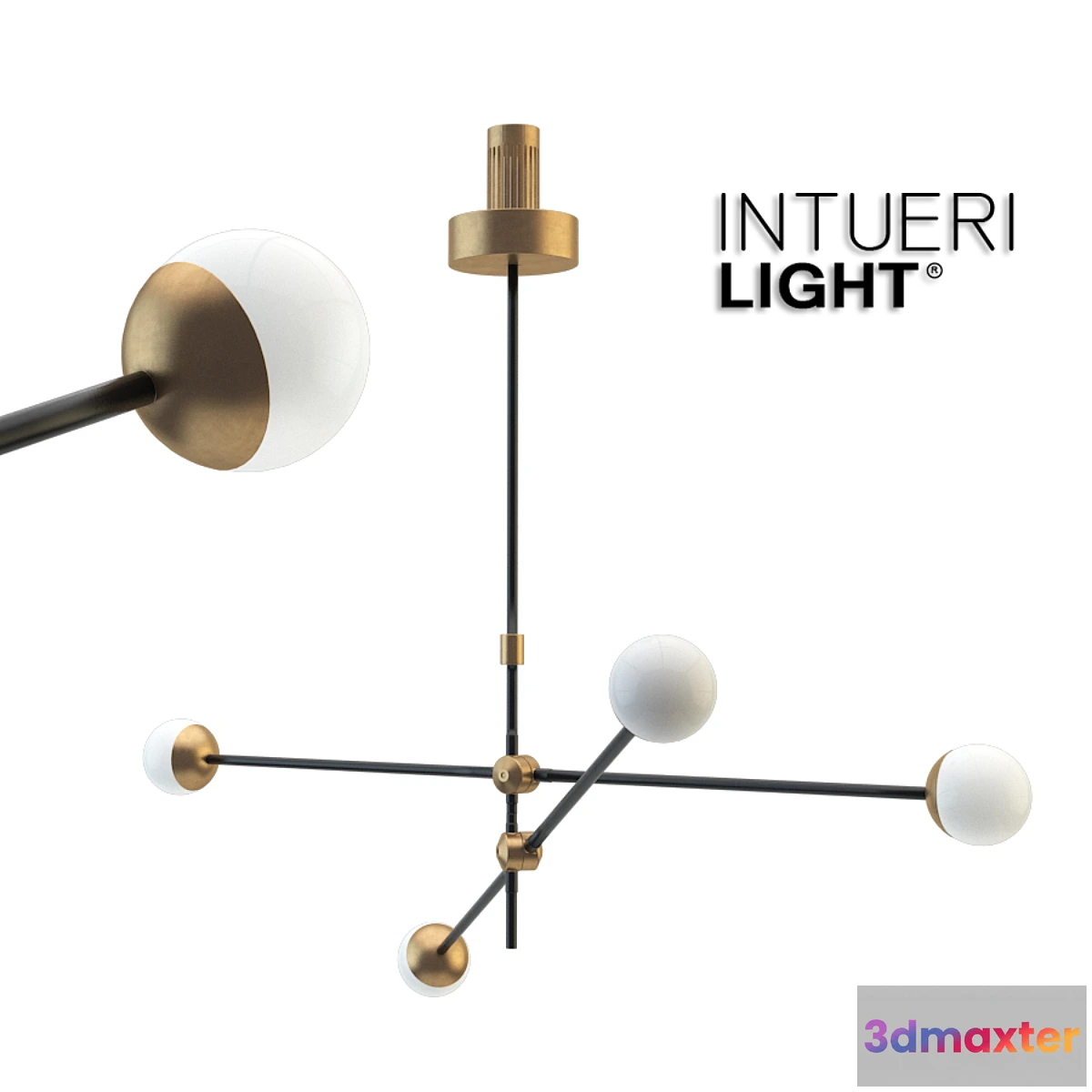 1321033 - Intueri light SI-4 chandelier 3D Max