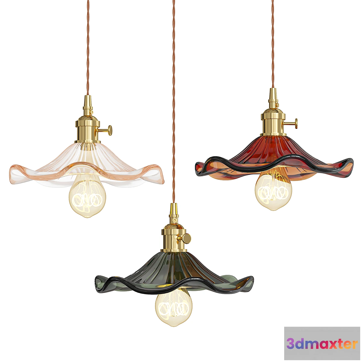 1321047 - flower pendant - No.2 3D Max