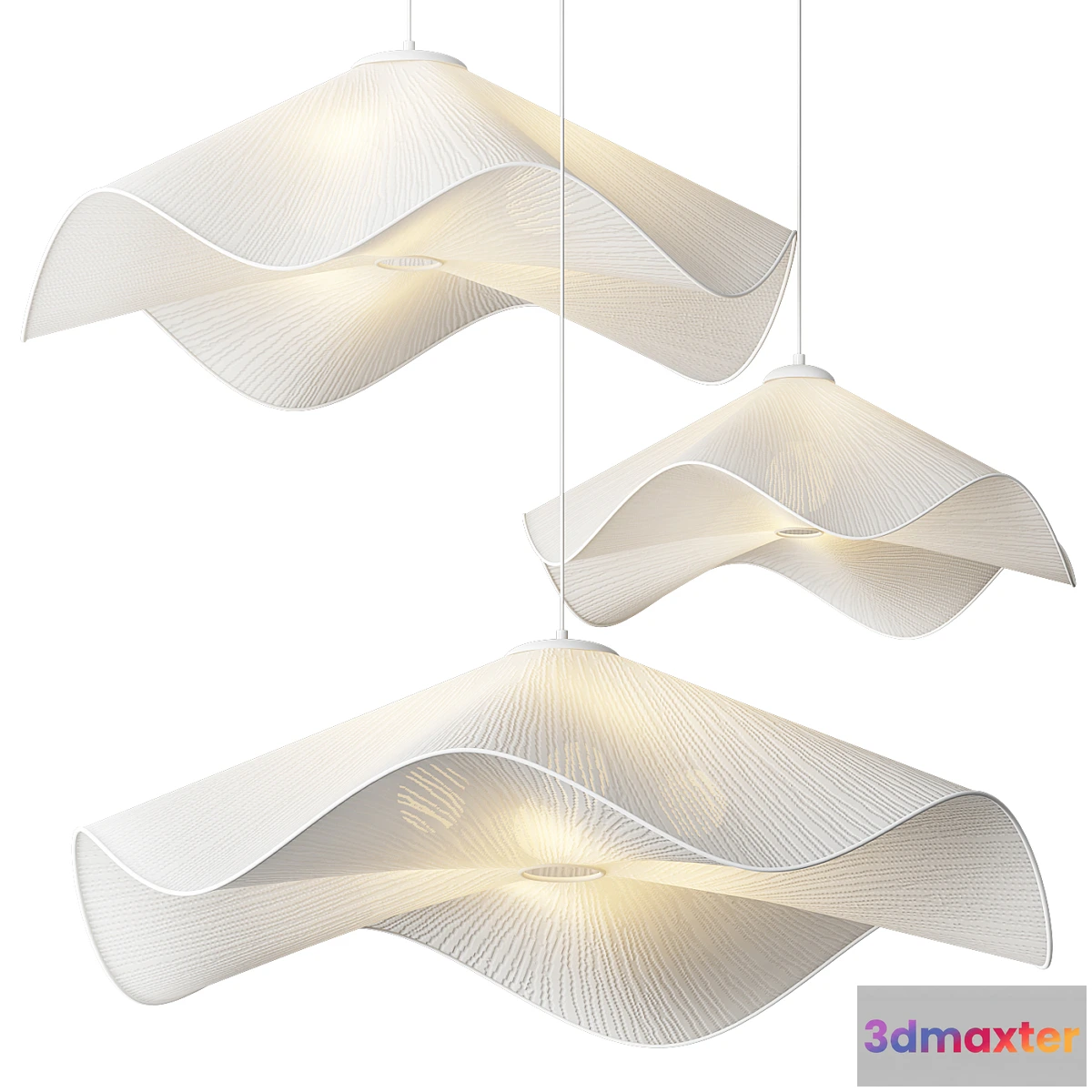 1321252 - CAROLINE pendant lamp 3D Max