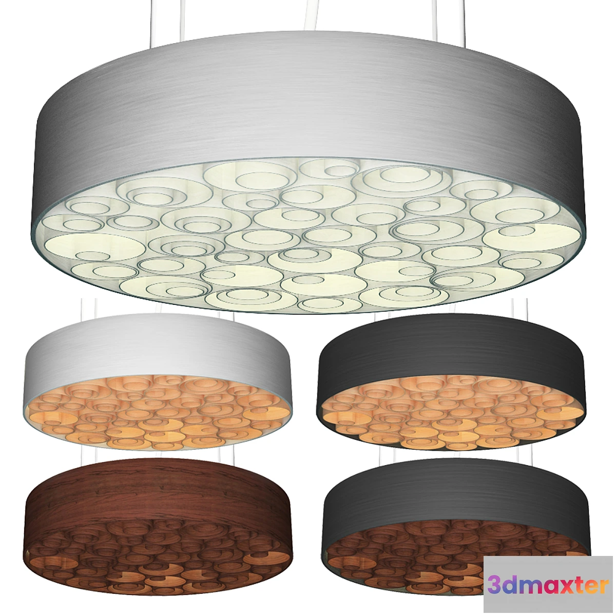 1322340 - LZF Spiro SM LED Suspension Lamp - No.2 3D Max