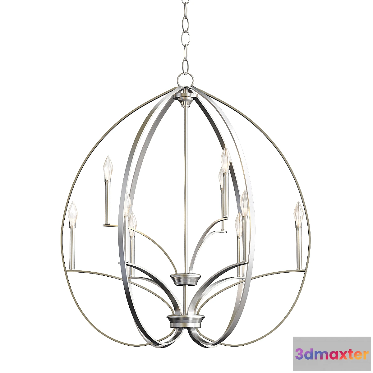 1322495 - Tilbury Chandelier By Minka Lavery 3D Max