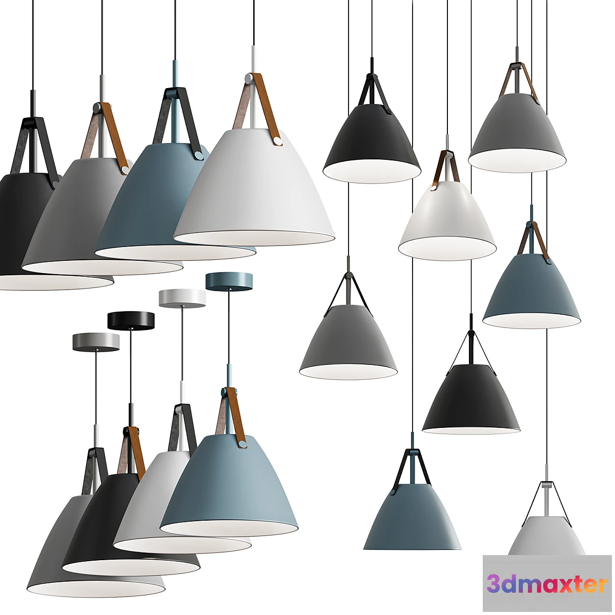 1322735 - Minimalist Nordic Hanging Light 3D Max