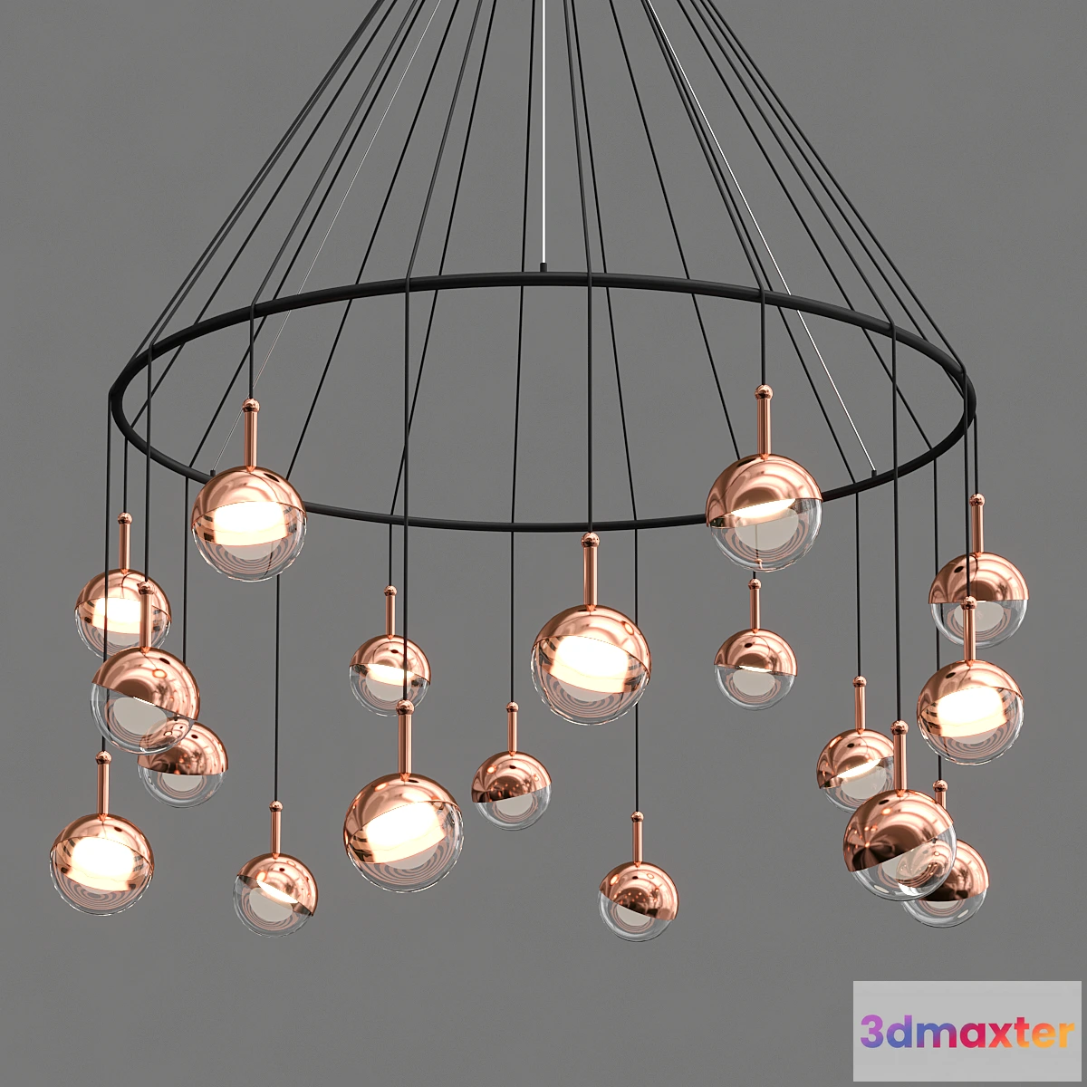 1323095 - Chandelier Dora P12 3D Max