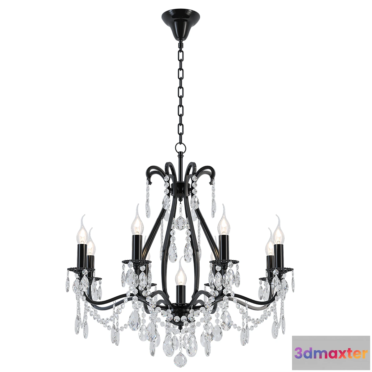 1323419 - Chandelier Ercolano E 1.1.8.601 N 3D Max