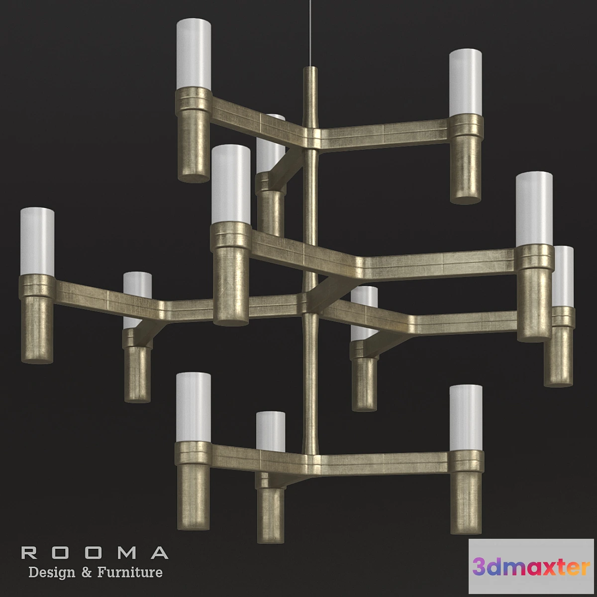 1323478 - Chandelier Rooma lamp 02 Rooma Design 3D Max