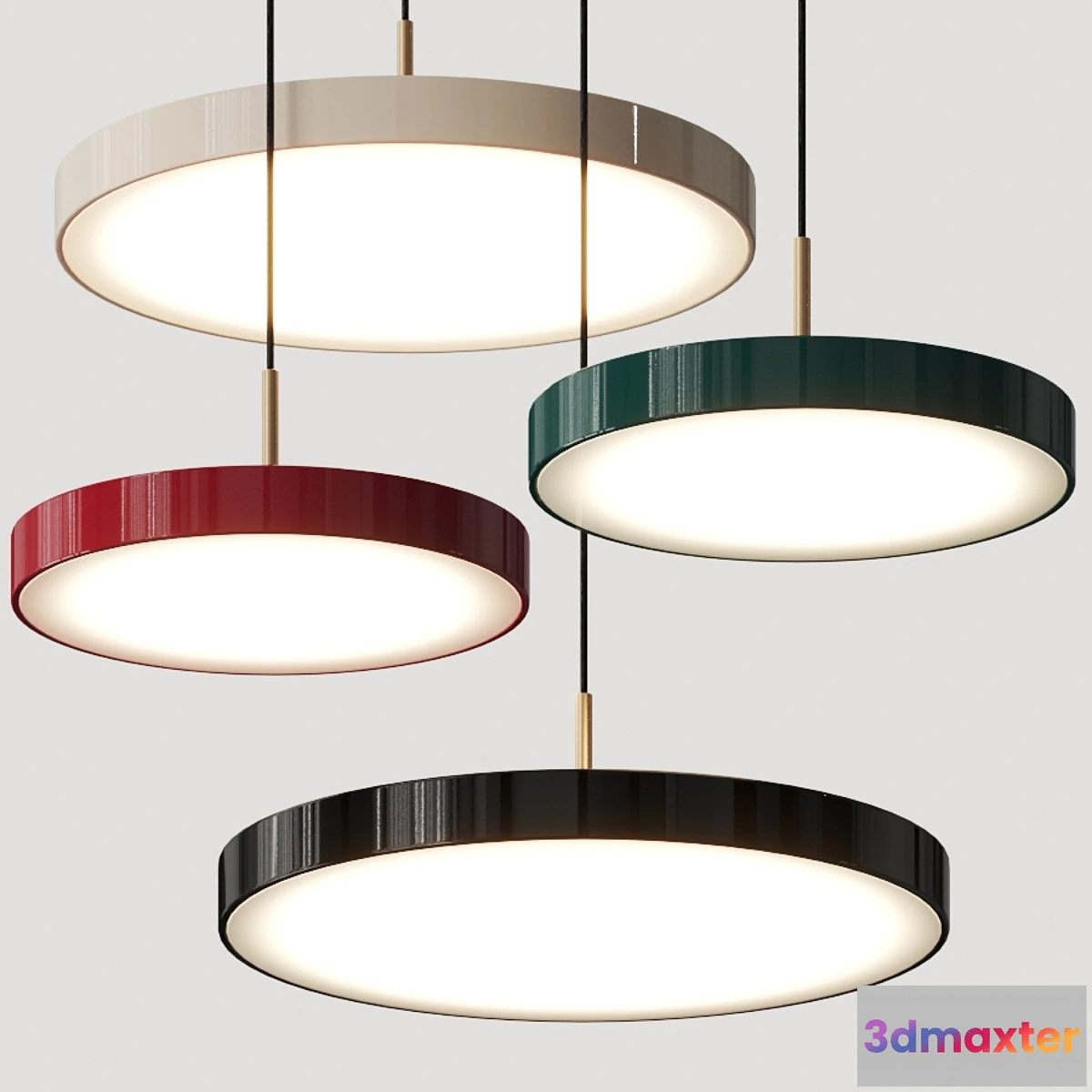 1323800 - Umage Asteria Pendant Lamps 3D Max