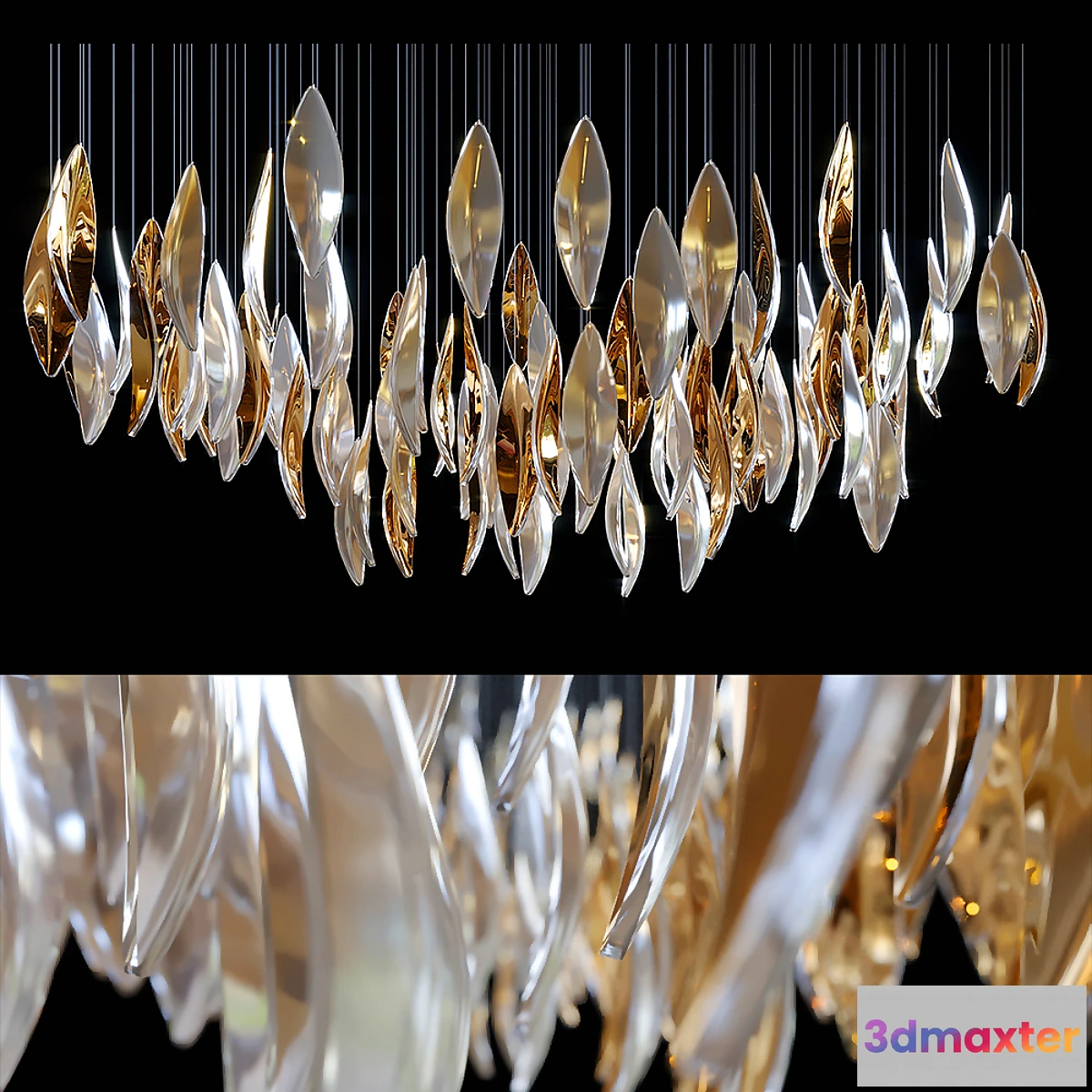 1324106 - Chandelier Light Vargov - No.24 3D Max