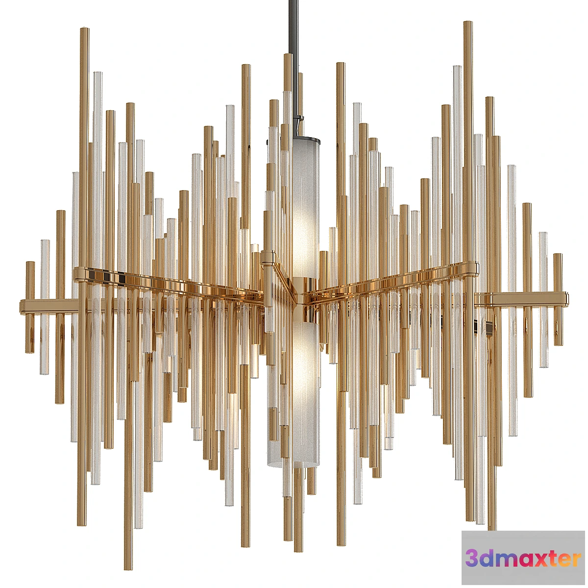 1324487 - Corbett Lighting 238-42 Gold Leaf 3D Max