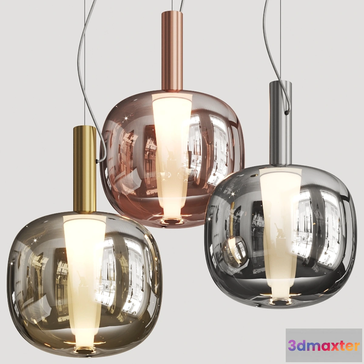 1325354 - Lampatron Follett Pendant Lamp 3D Max