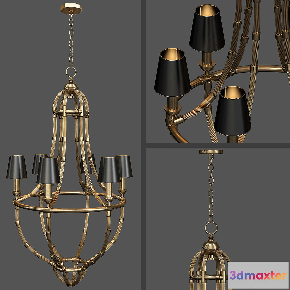 1325749 - Chandelier_moreaux_l 3D Max
