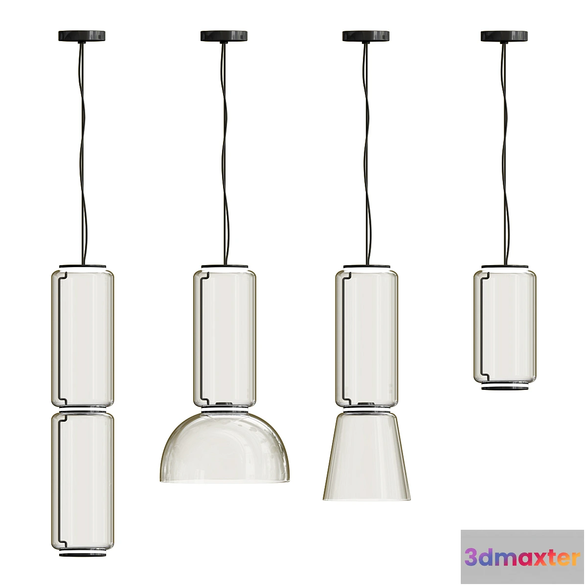 1327698 - Noctambule flos pendant 3D Max