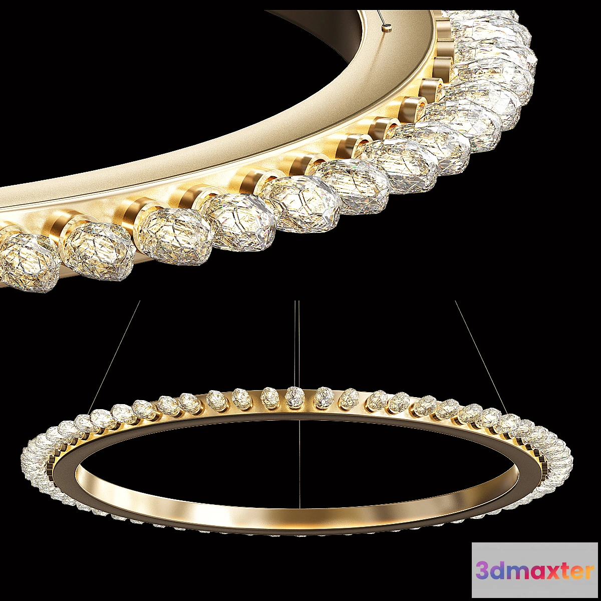 1327801 - Chelsom Aura Ceiling Light 3D Max