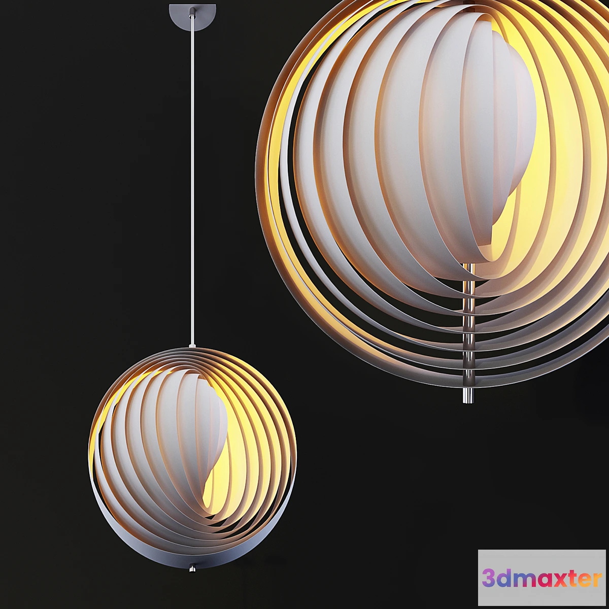 1327995 - Pendant lamp Ursula by cosmorelax 3D Max