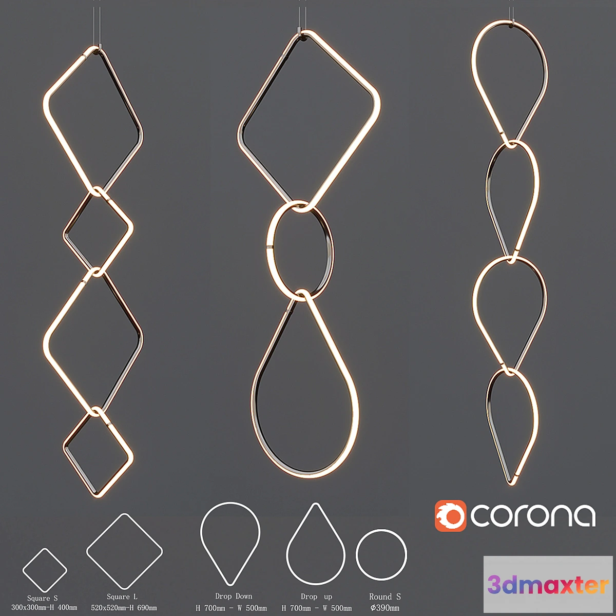 1328147 - Flos Arrangements Elements 2 3D Max