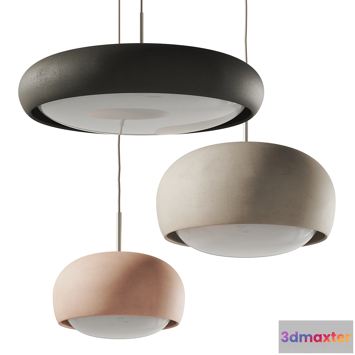 1328447 - Zeitraum Gema Pendant Lamps 3D Max
